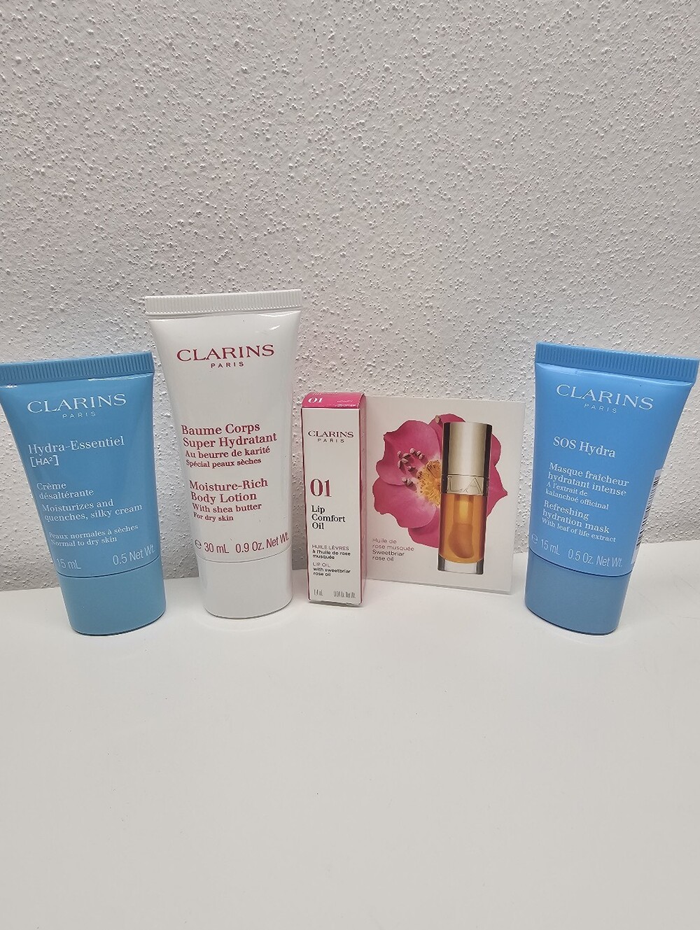 NEW Clarins Travel Size Skin Care Bundle